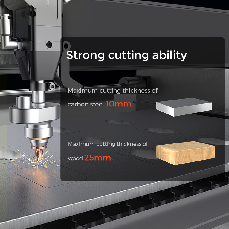 6 in 1 CNC Laser Cutting Machine and Fiber Laser Welding Machine