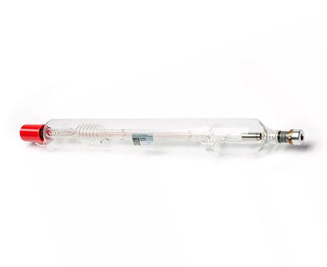 Connector end of a 130W CO2 laser tube