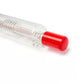Close-up of the sealed end of a 130W CO2 laser tube